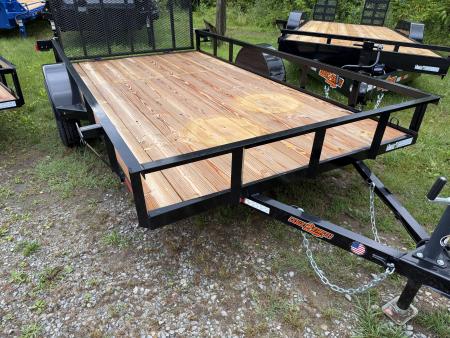 New 2026 Down 2 Earth Trailers 6.5x12 Angle Utility Trailer