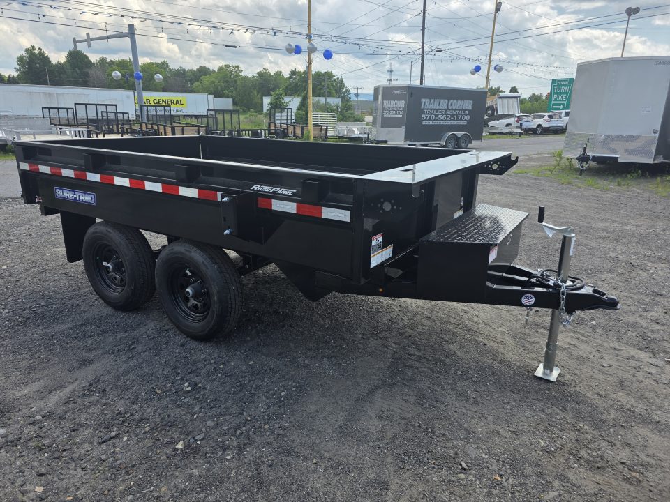 New 2026 Sure-Trac 6X10 10K DECKOVER Dump Trailer