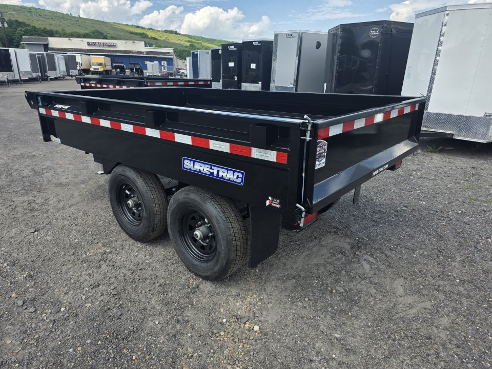 New 2026 Sure-Trac 6X10 10K DECKOVER Dump Trailer