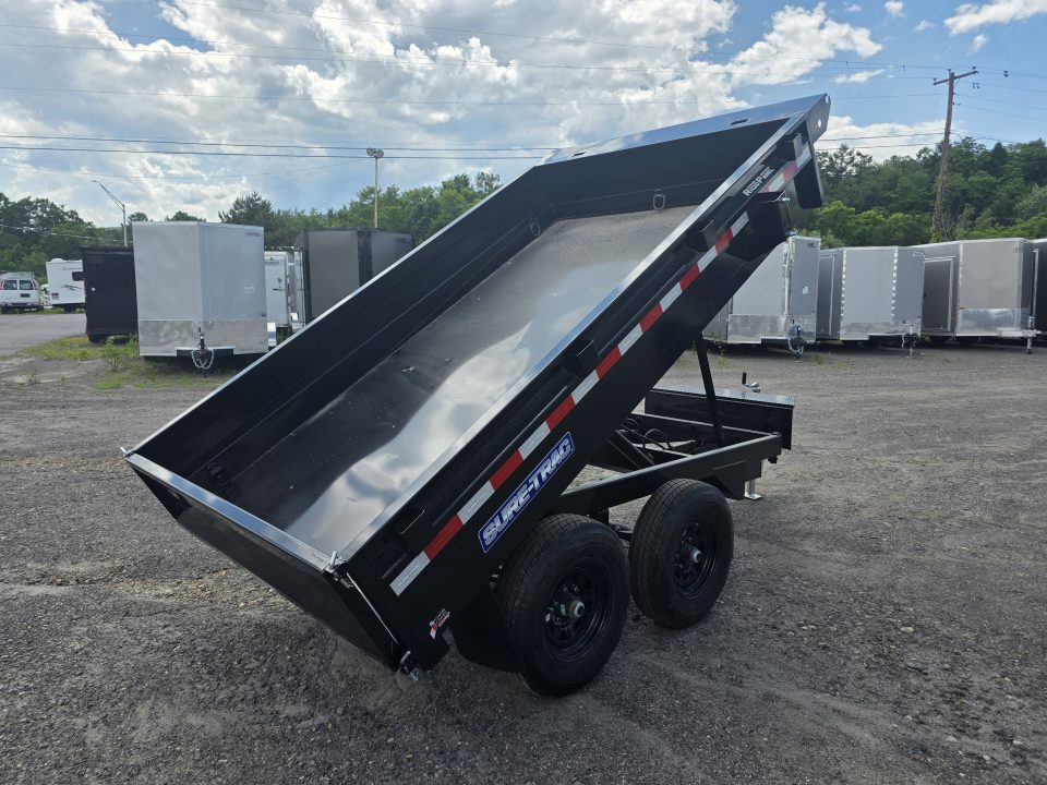 New 2026 Sure-Trac 6X10 10K DECKOVER Dump Trailer