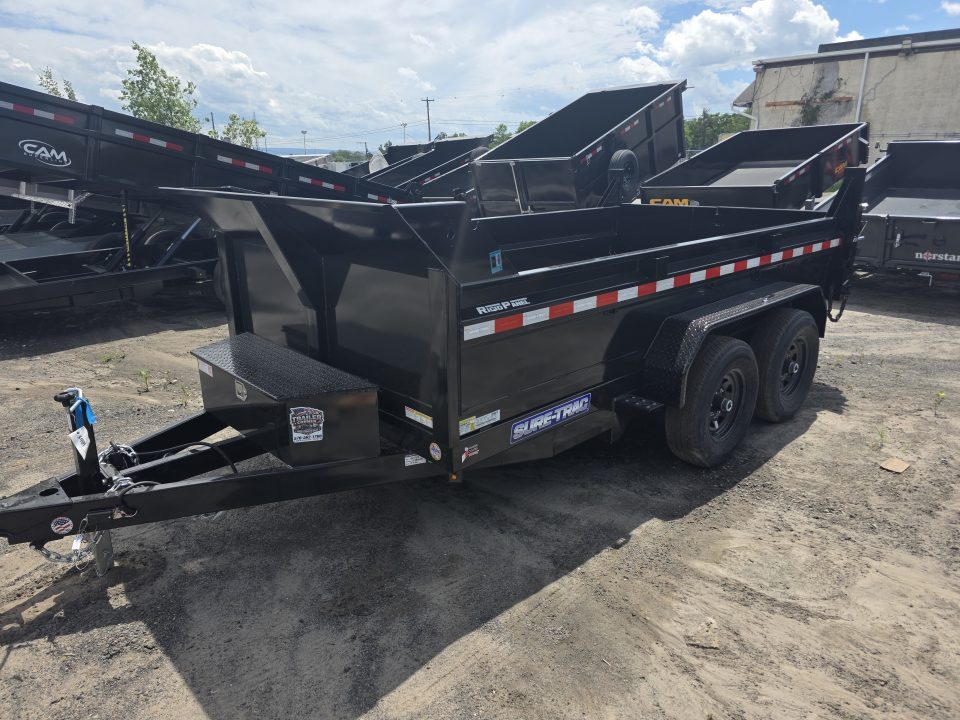 New 2026 Sure-Trac 6X12 10K - RAMPS Dump Trailer