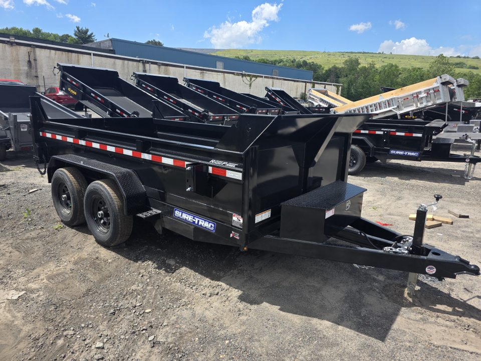 New 2026 Sure-Trac 6X12 10K - RAMPS Dump Trailer