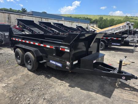 New 2026 Sure-Trac 6X12 10K - RAMPS Dump Trailer