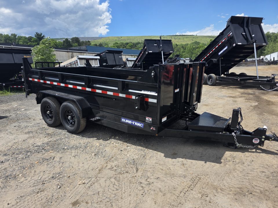 New 2026 Sure-Trac 7X14 14K - TELESCOPIC Dump Trailer