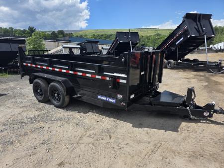 New 2026 Sure-Trac 7X14 14K - TELESCOPIC Dump Trailer