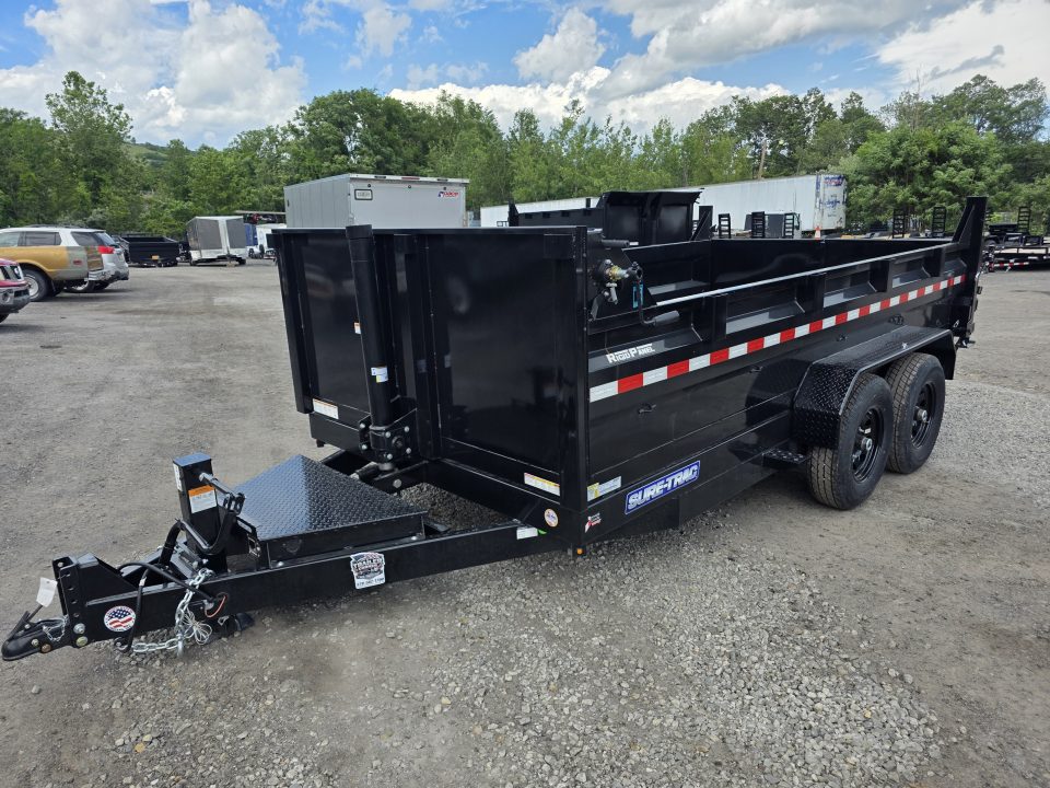 New 2026 Sure-Trac 7X14 14K - TELESCOPIC Dump Trailer