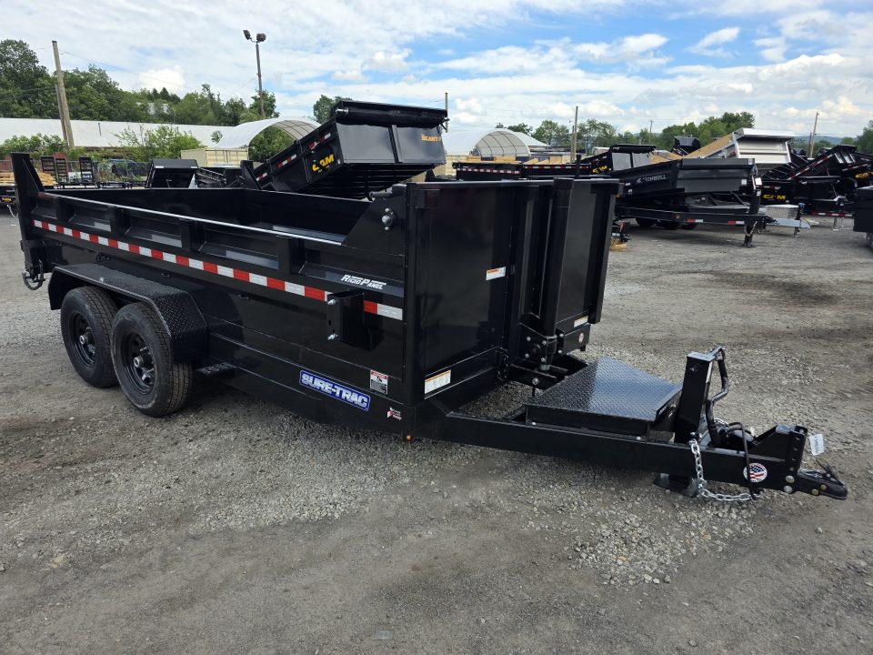 New 2026 Sure-Trac 7X14 14K - TELESCOPIC Dump Trailer