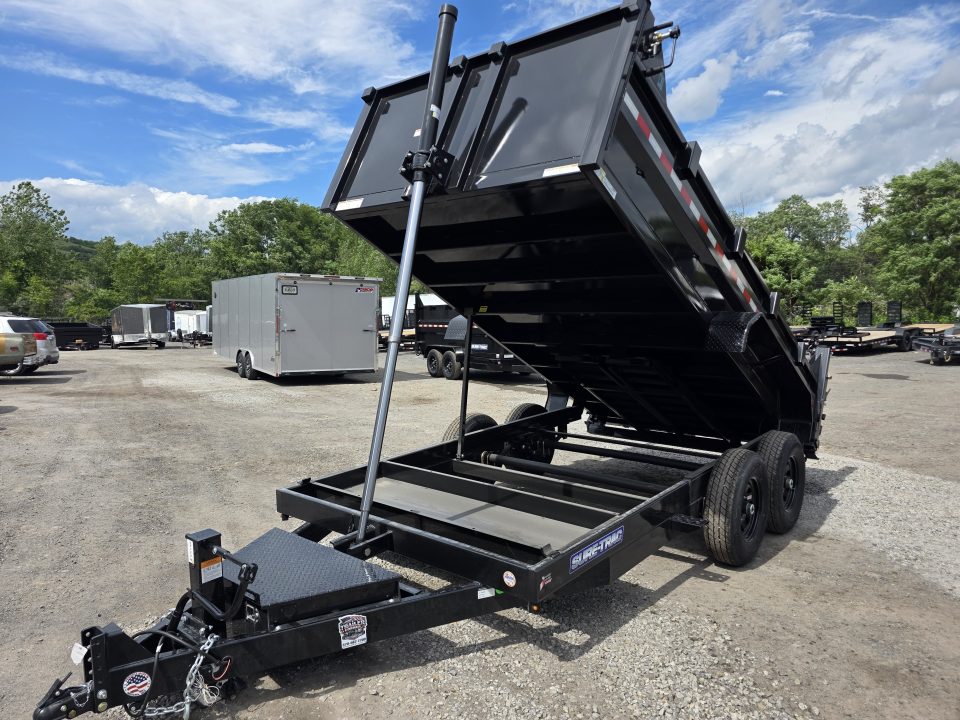 New 2026 Sure-Trac 7X14 14K - TELESCOPIC Dump Trailer