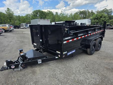 New 2026 Sure-Trac 7X14 14K - TELESCOPIC Dump Trailer