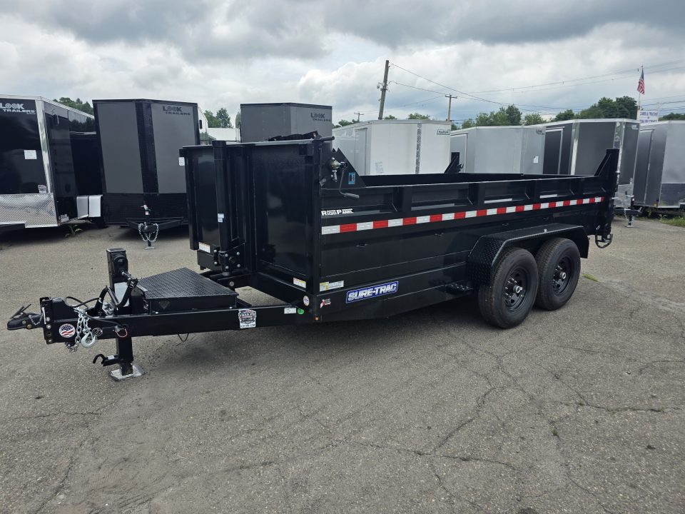 New 2026 Sure-Trac 7X14 14K - TELESCOPIC Dump Trailer
