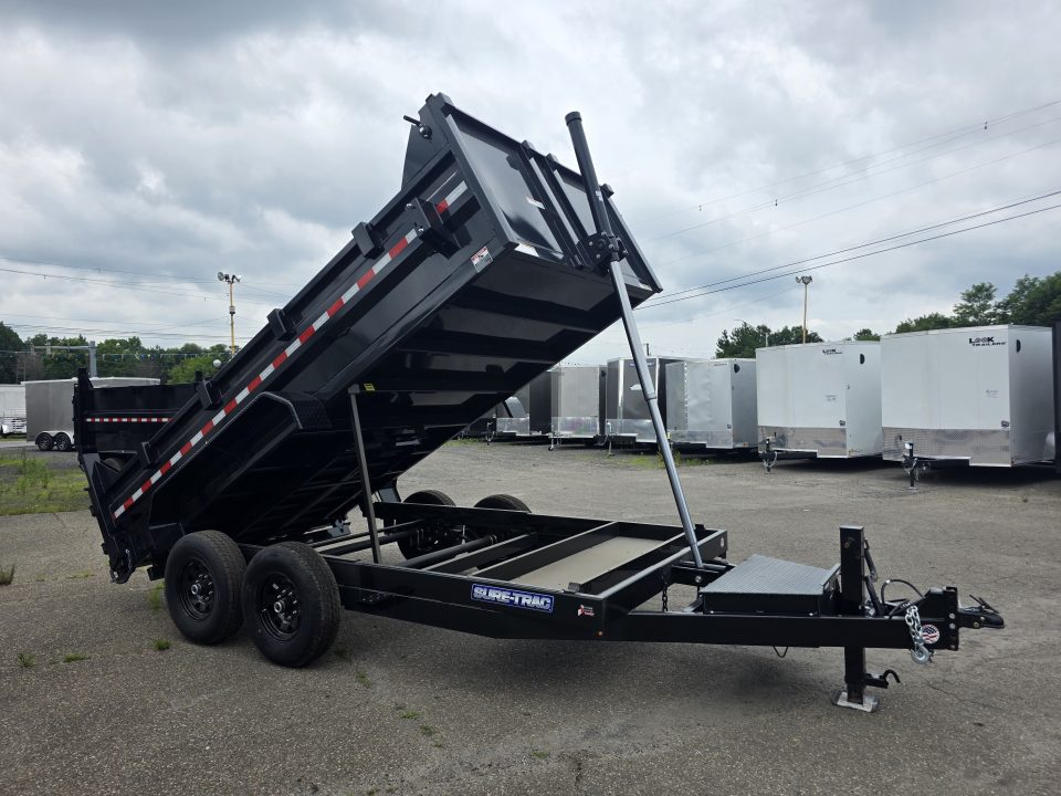 New 2026 Sure-Trac 7X14 14K - TELESCOPIC Dump Trailer