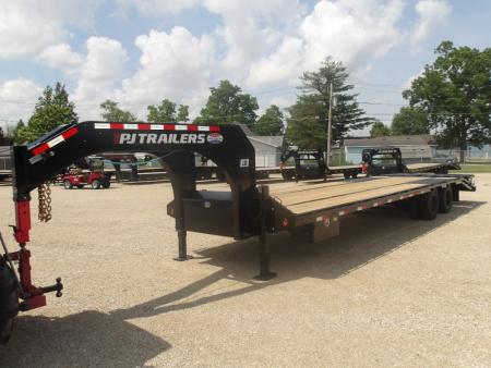 New 2026 PJ Trailers 102x32 LD322 Flatbed Trailer
