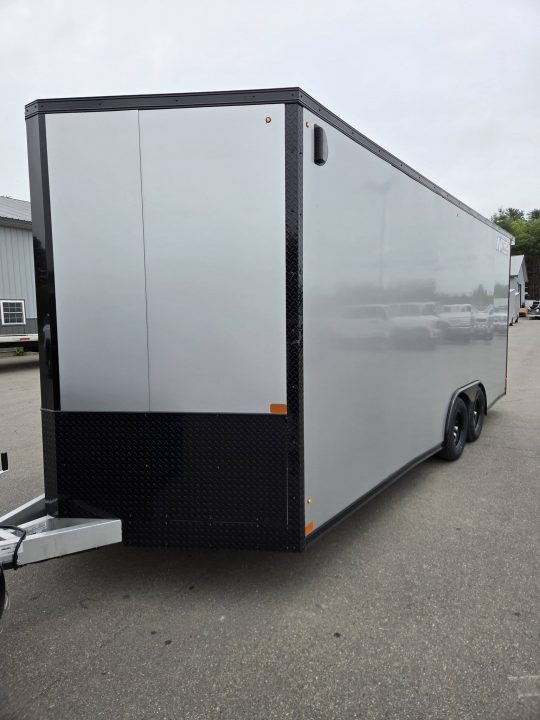 New 2026 Nitro 8.5x20 aluminum enclosed car trailer with black out trim package Car / Racing Trailer