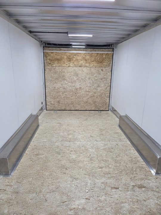 New 2026 Nitro 8.5x20 aluminum enclosed car trailer with black out trim package Car / Racing Trailer