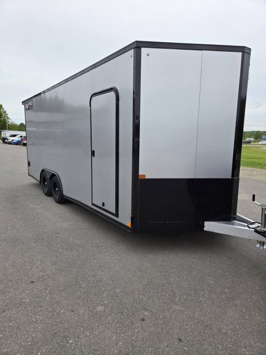 New 2026 Nitro 8.5x20 aluminum enclosed car trailer with black out trim package Car / Racing Trailer