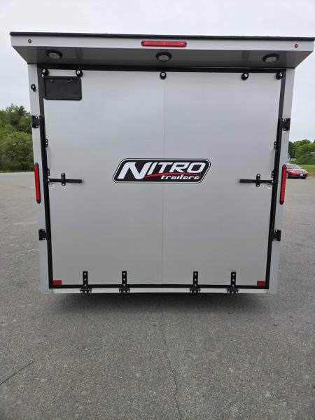 New 2026 Nitro 8.5x20 aluminum enclosed car trailer with black out trim package Car / Racing Trailer