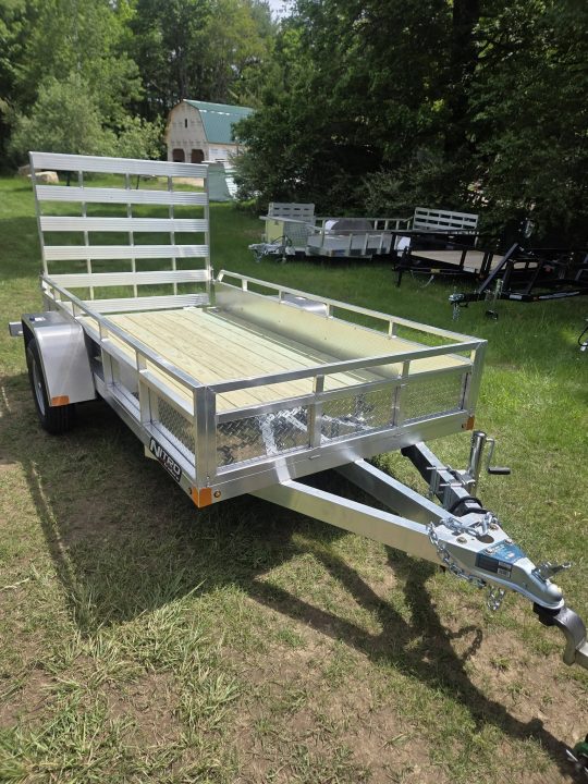 New 2026 Nitro 5x10 aluminum utility trailer with enclosed sides Utility Trailer