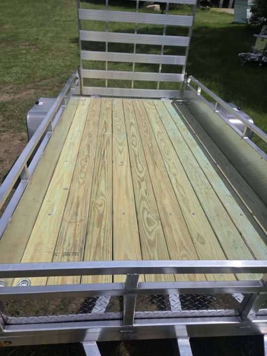 New 2026 Nitro 5x10 aluminum utility trailer with enclosed sides Utility Trailer