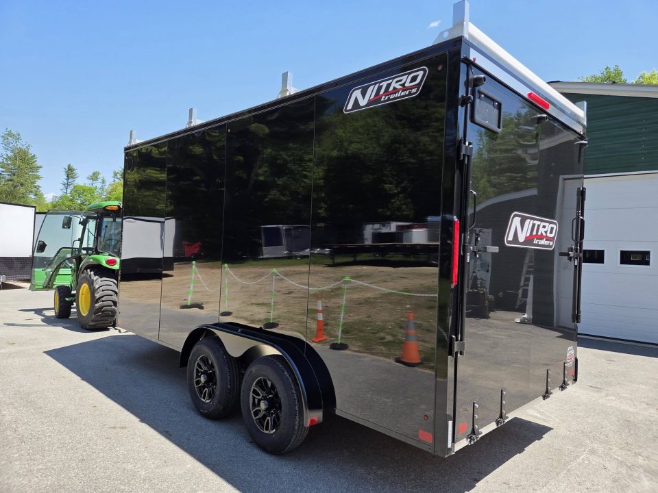 New 2026 Nitro 7.5x16 9990lb gvwr contractor trailer ramp door Contractor