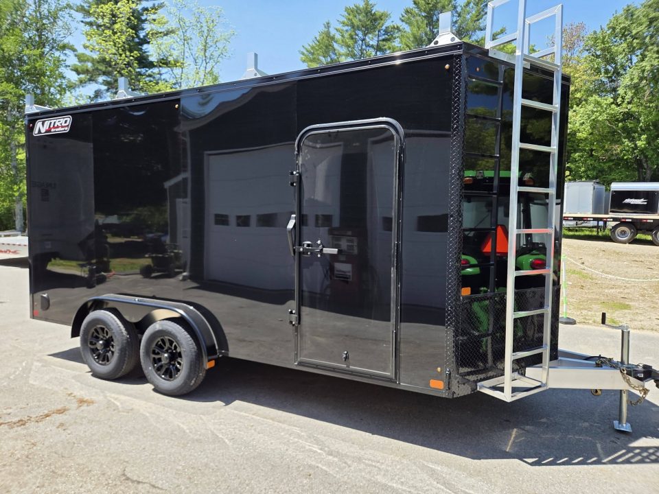 New 2026 Nitro 7.5x16 9990lb gvwr contractor trailer ramp door Contractor
