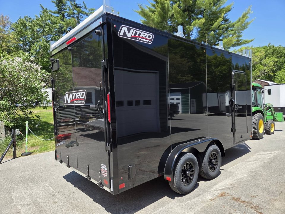 New 2026 Nitro 7.5x16 9990lb gvwr contractor trailer ramp door Contractor