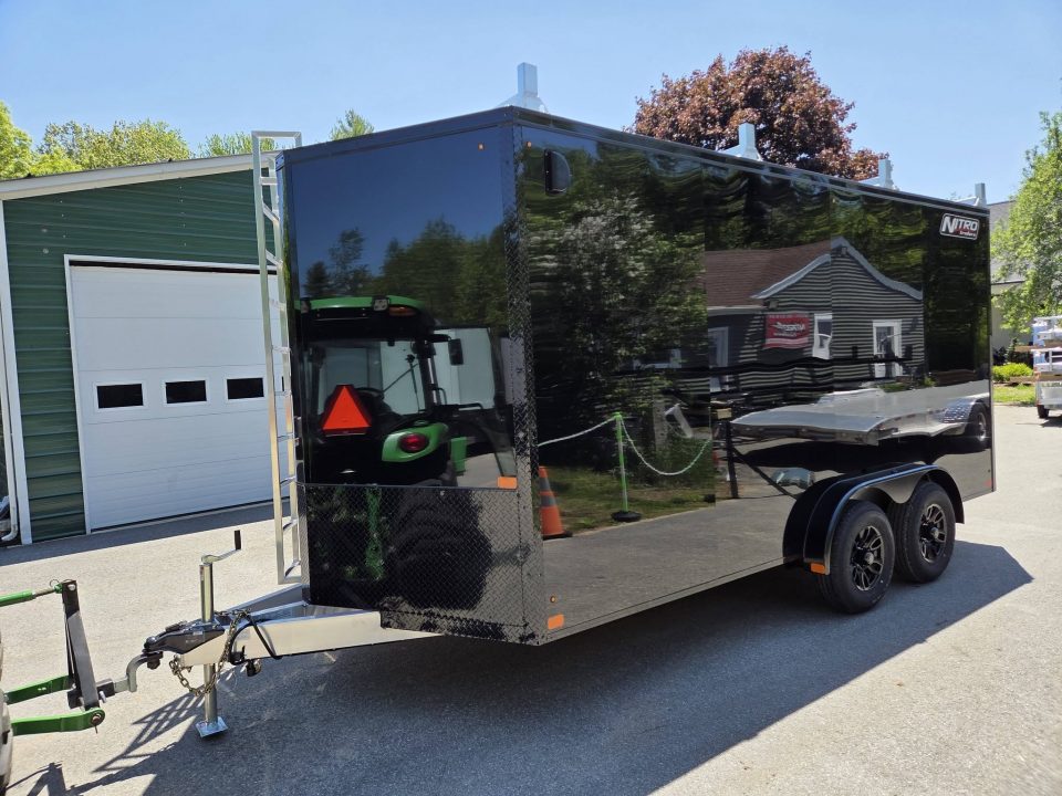 New 2026 Nitro 7.5x16 9990lb gvwr contractor trailer ramp door Contractor