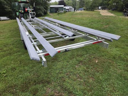 New 2026 Wolverine Trailers 23-27 fot tri toon boat trailer Boat Trailer