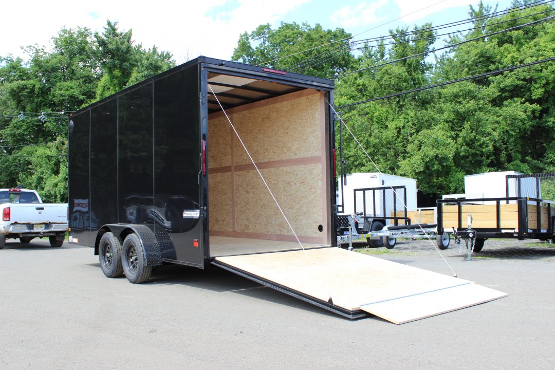 New 2026 Haulmark 7x16 Enclosed Cargo Trailer - 7'6''Interior Height + Blackout