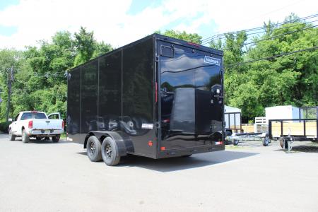 New 2026 Haulmark 7x16 Enclosed Cargo Trailer - 7'6''Interior Height + Blackout