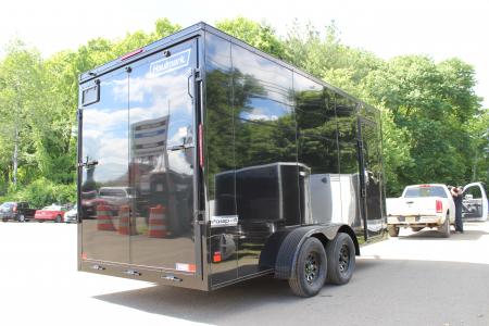 New 2026 Haulmark 7x16 Enclosed Cargo Trailer - 7'6''Interior Height + Blackout