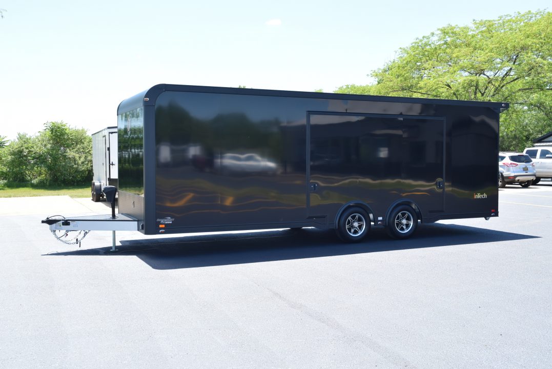 New INTECH 8.5x24 LITE SERIES ALL ALUMINUM RACE HAULER