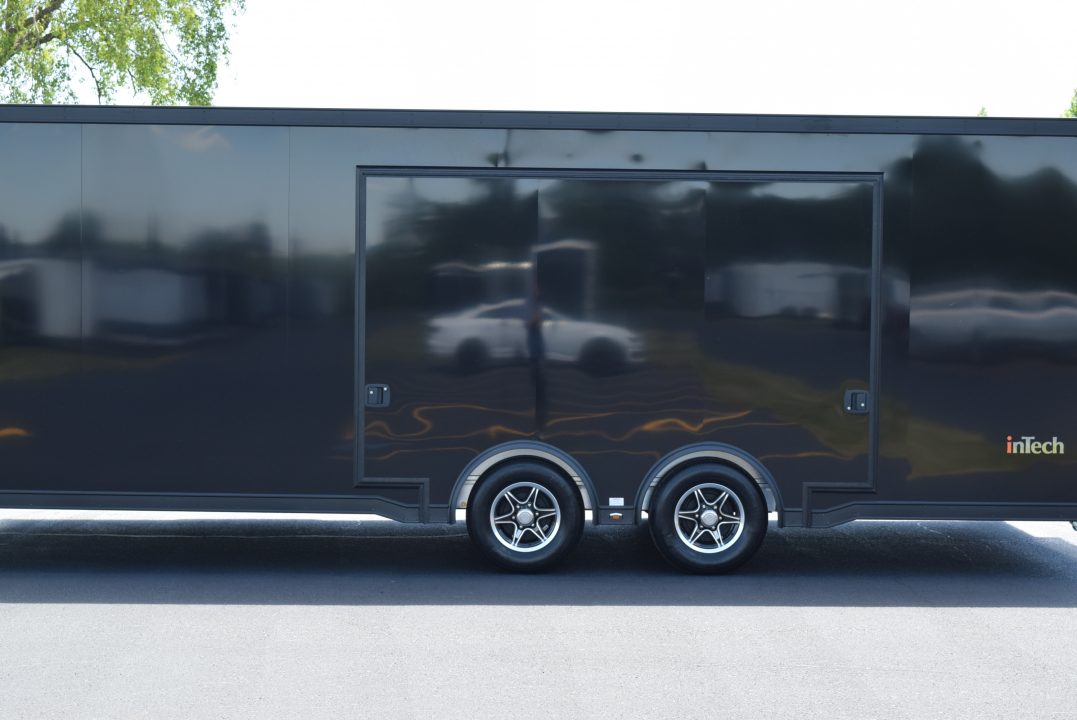 New INTECH 8.5x24 LITE SERIES ALL ALUMINUM RACE HAULER