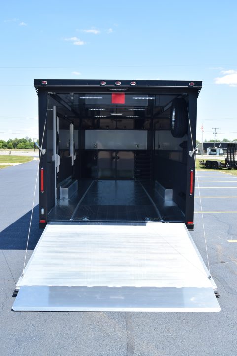New INTECH 8.5x24 LITE SERIES ALL ALUMINUM RACE HAULER