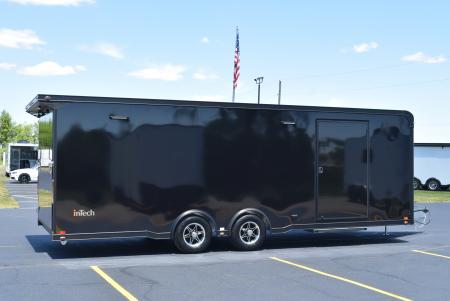 New INTECH 8.5x24 LITE SERIES ALL ALUMINUM RACE HAULER