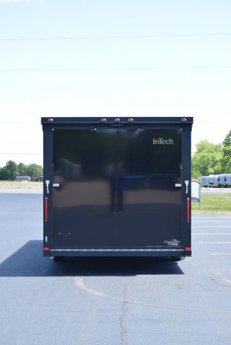 New INTECH 8.5x24 LITE SERIES ALL ALUMINUM RACE HAULER