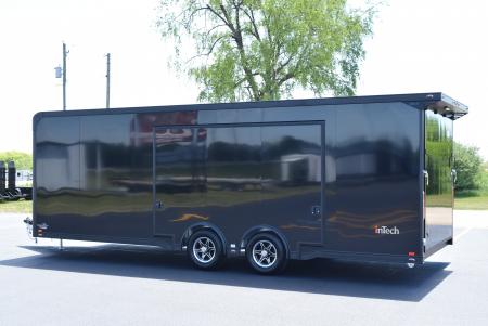 New INTECH 8.5x24 LITE SERIES ALL ALUMINUM RACE HAULER