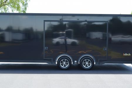 New INTECH 8.5x24 LITE SERIES ALL ALUMINUM RACE HAULER