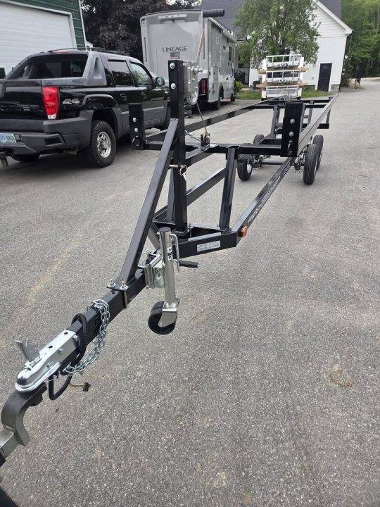 New 2026 Wolverine Trailers 20-22 foot crank up pontoon boat trailer Boat Trailer