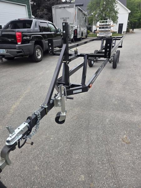 New 2026 Wolverine Trailers 20-22 foot crank up pontoon boat trailer Boat Trailer