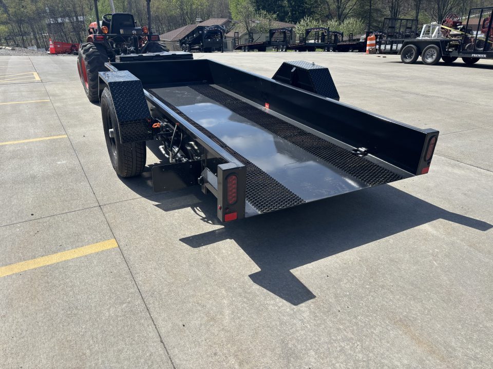 New 2026 Midsota Trailers 59" x 12' RA Equipment Drop Deck Tilt Trailer - 7700# GVWR