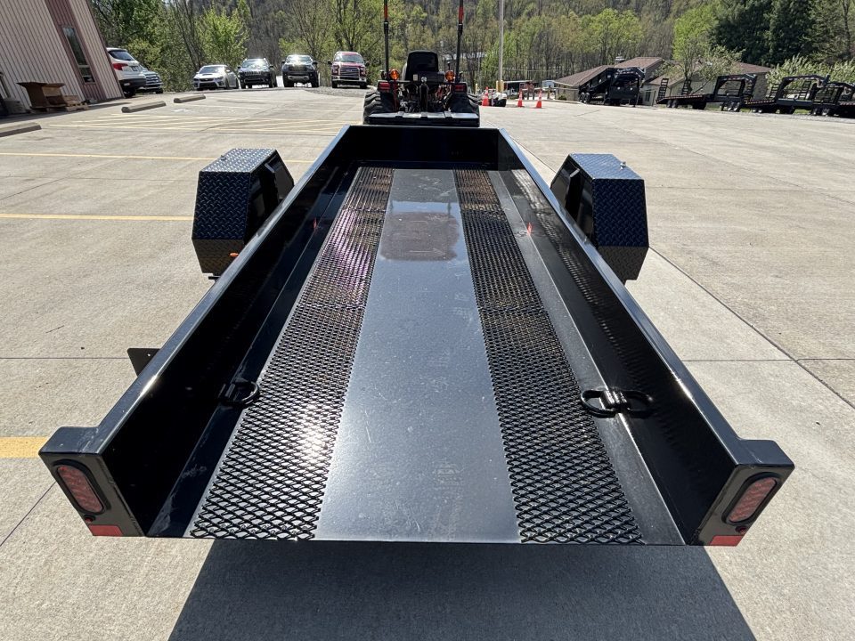 New 2026 Midsota Trailers 59" x 12' RA Equipment Drop Deck Tilt Trailer - 7700# GVWR