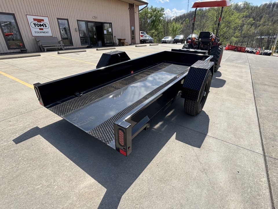 New 2026 Midsota Trailers 59" x 12' RA Equipment Drop Deck Tilt Trailer - 7700# GVWR