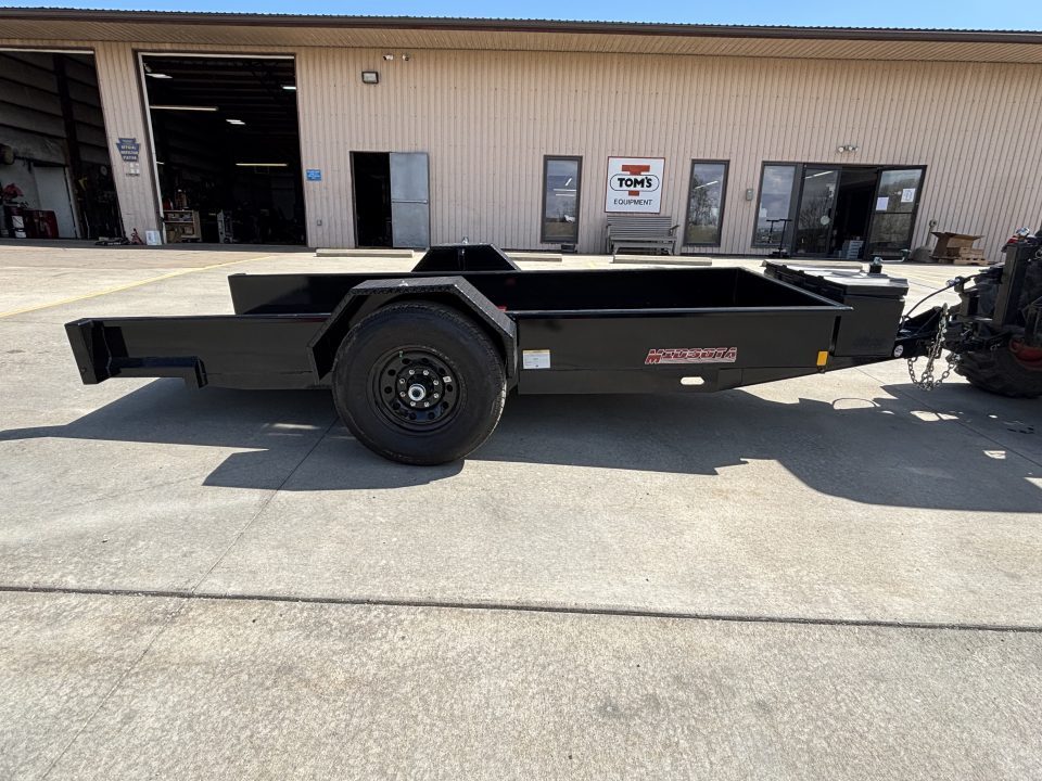 New 2026 Midsota Trailers 59" x 12' RA Equipment Drop Deck Tilt Trailer - 7700# GVWR