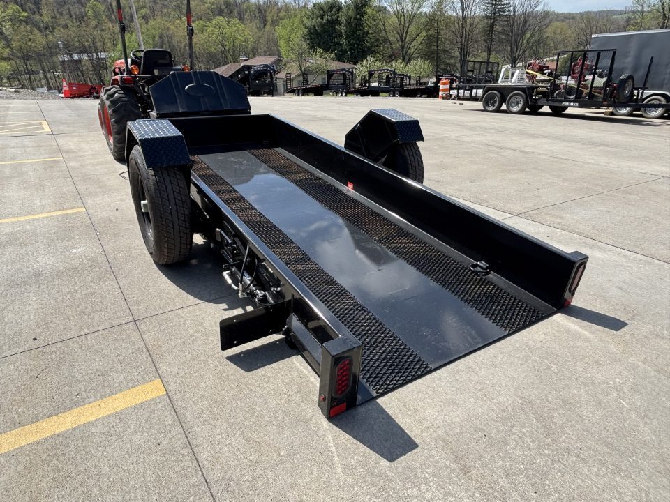 New 2026 Midsota Trailers 59" x 12' RA Equipment Drop Deck Tilt Trailer - 7700# GVWR