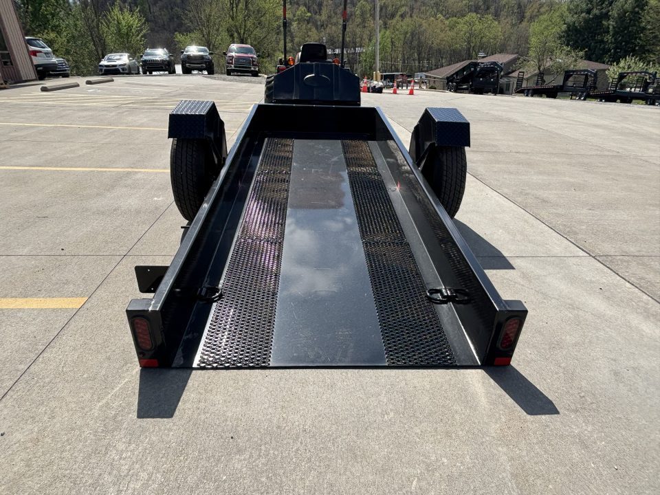 New 2026 Midsota Trailers 59" x 12' RA Equipment Drop Deck Tilt Trailer - 7700# GVWR