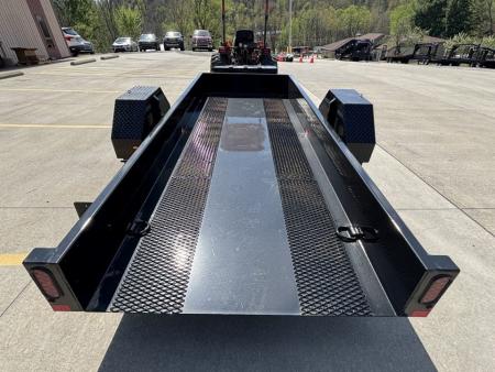 New 2026 Midsota Trailers 59" x 12' RA Equipment Drop Deck Tilt Trailer - 7700# GVWR