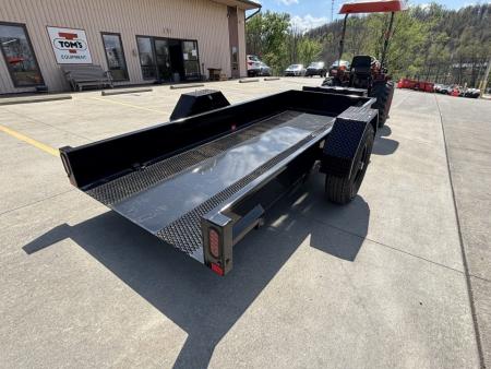 New 2026 Midsota Trailers 59" x 12' RA Equipment Drop Deck Tilt Trailer - 7700# GVWR