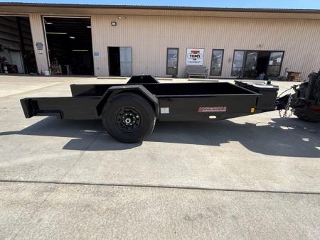 New 2026 Midsota Trailers 59" x 12' RA Equipment Drop Deck Tilt Trailer - 7700# GVWR