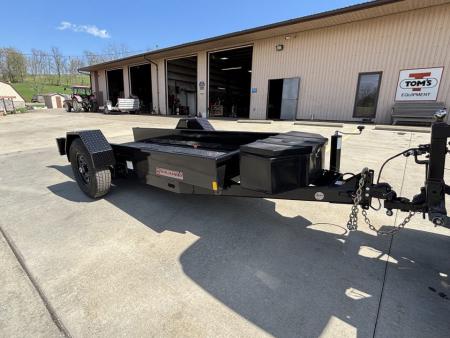 New 2026 Midsota Trailers 59" x 12' RA Equipment Drop Deck Tilt Trailer - 7700# GVWR