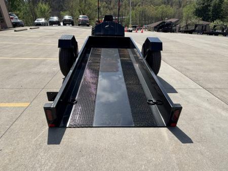 New 2026 Midsota Trailers 59" x 12' RA Equipment Drop Deck Tilt Trailer - 7700# GVWR